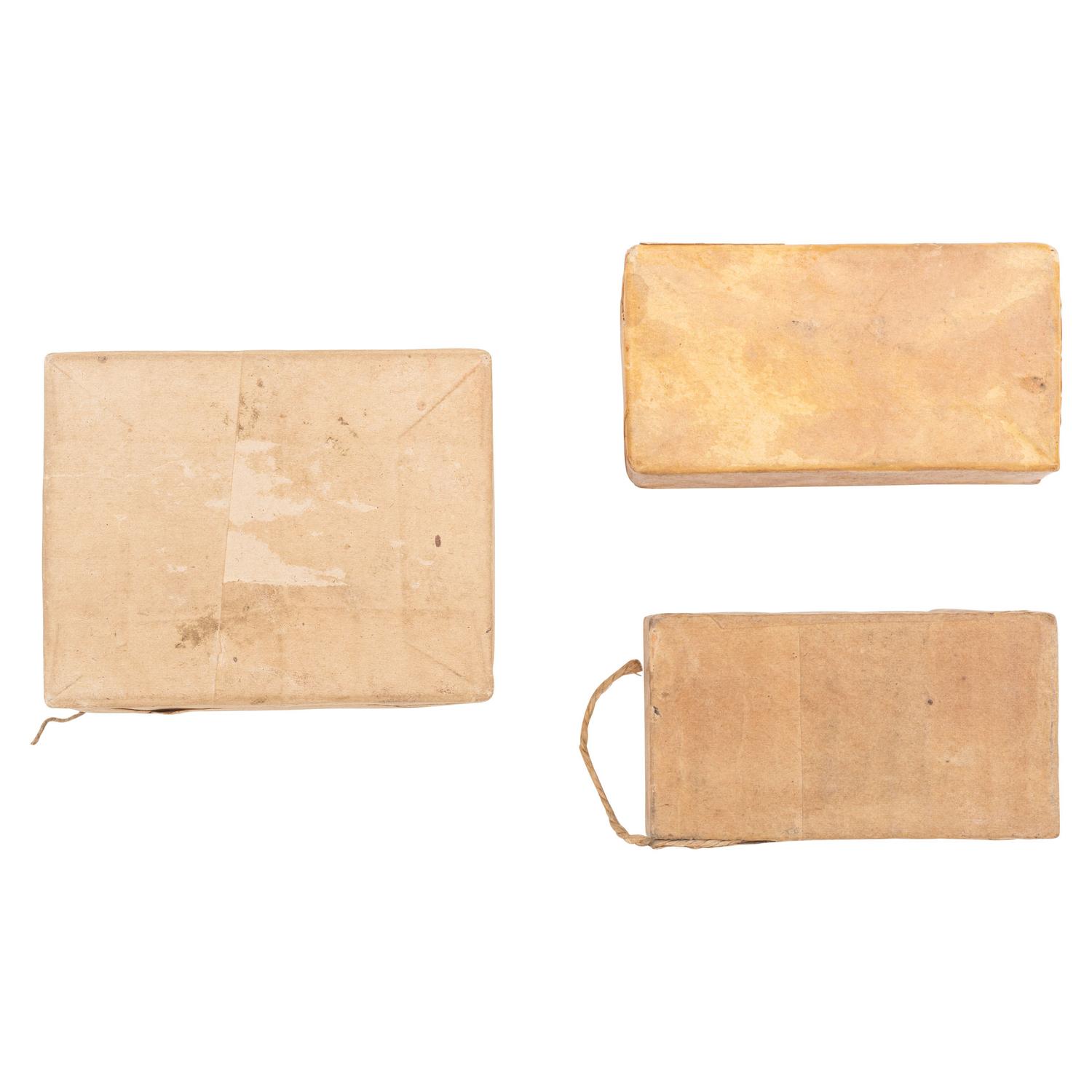 3 Civil War Era Cartridge Packets, for Colt Navy, Colt Army & Gallager Carbine