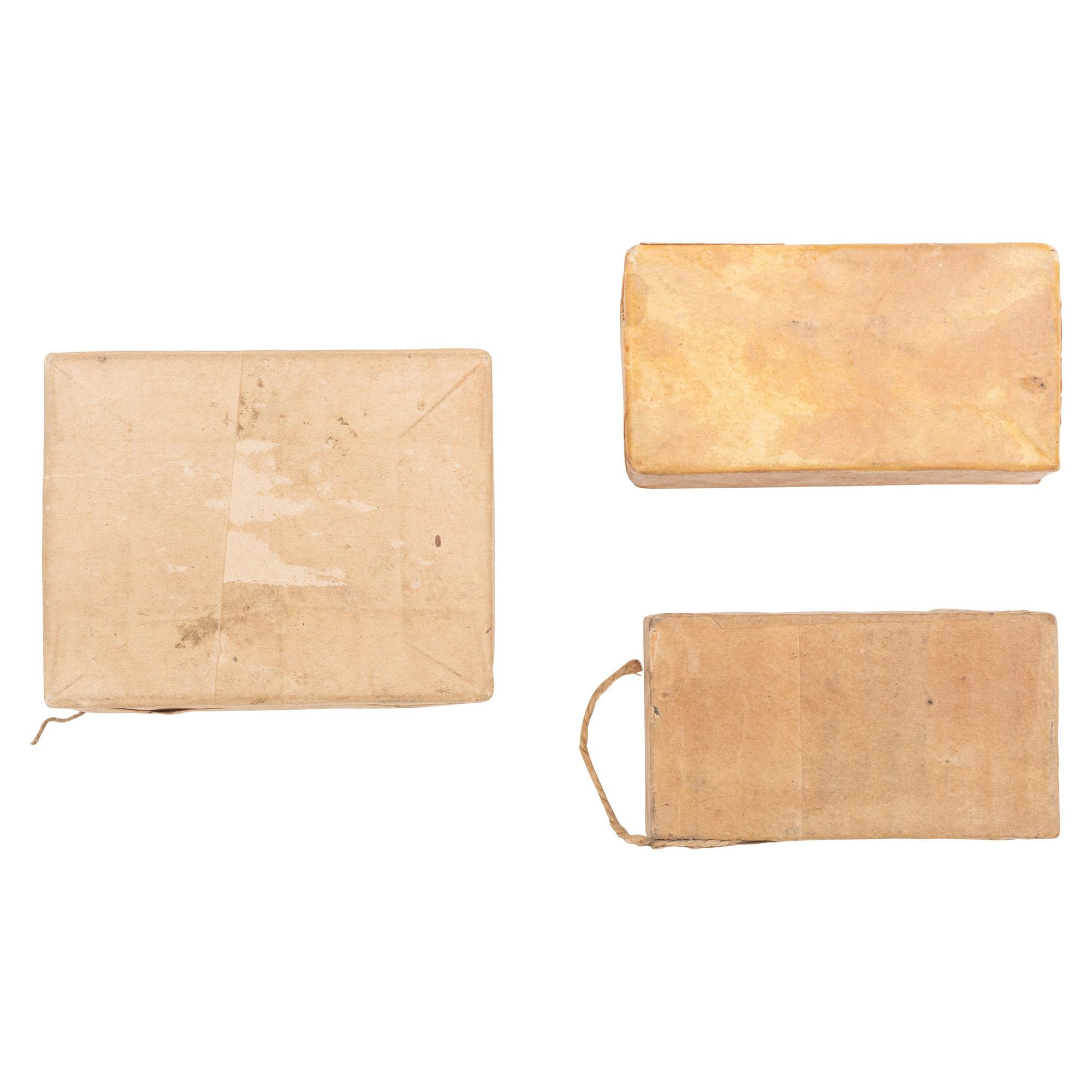 3 Civil War Era Cartridge Packets, for Colt Navy, Colt Army & Gallager Carbine