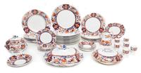 A Booths Porcelain Partial Dinner Service Diameter of bowl 10 1/2 inches. — EARLY 20TH CENTURY