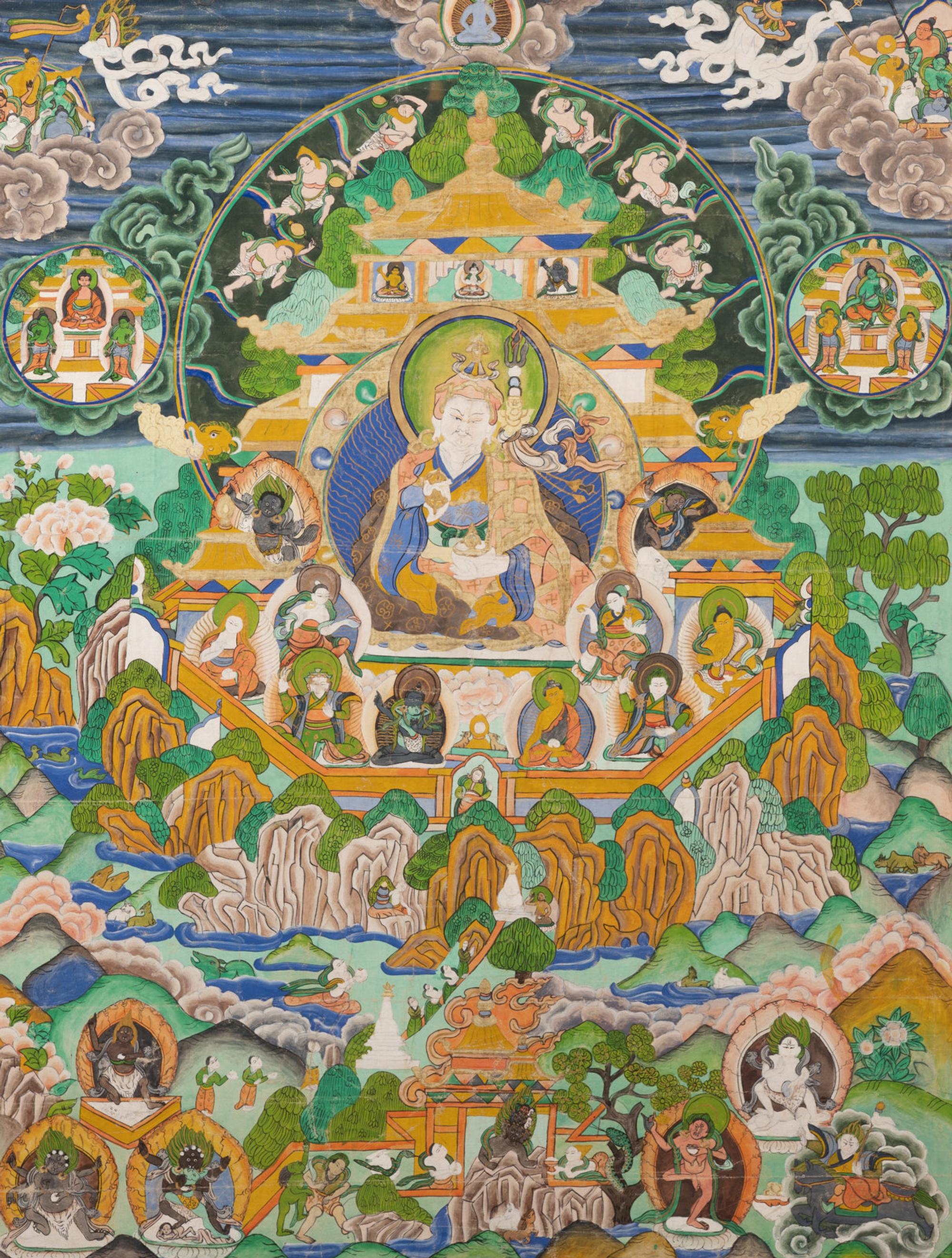 A Tibetan Thangka