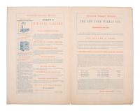 [BRADY, Mathew (ca. 1822-1896)]. Advertisement for Brady's National Gallery of Daguerreotypes.