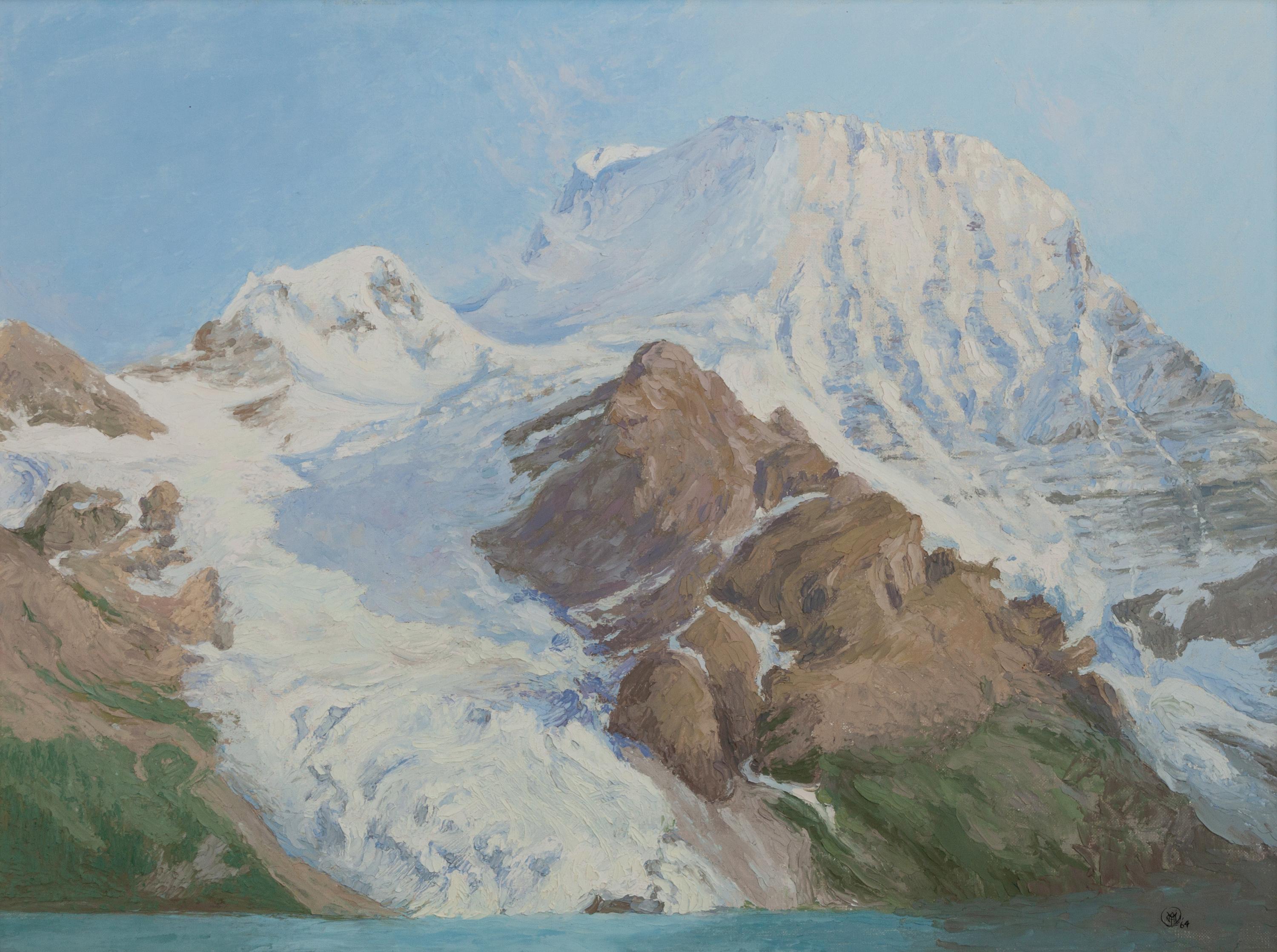 Mt. Robson, The Helmet and Berg Glacier , 1964