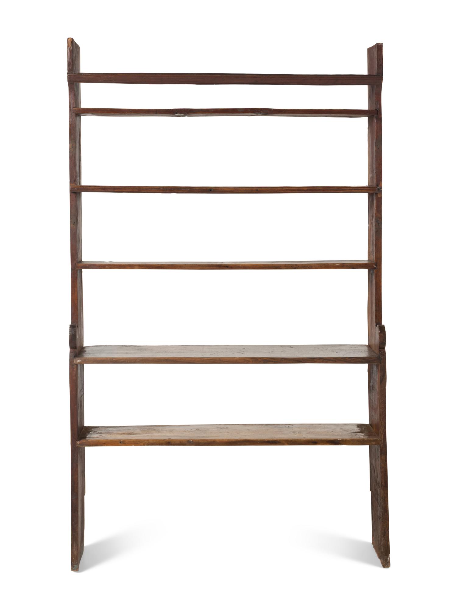 A French Provincial Walnut Étagère