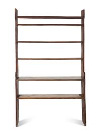 A French Provincial Walnut Étagère