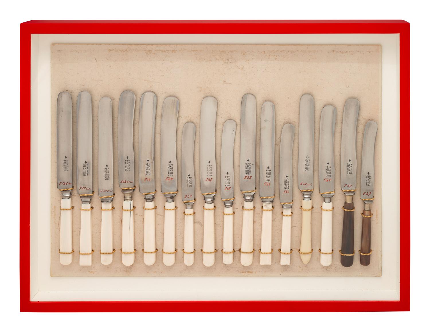 A German Salesman Sample Knife Set