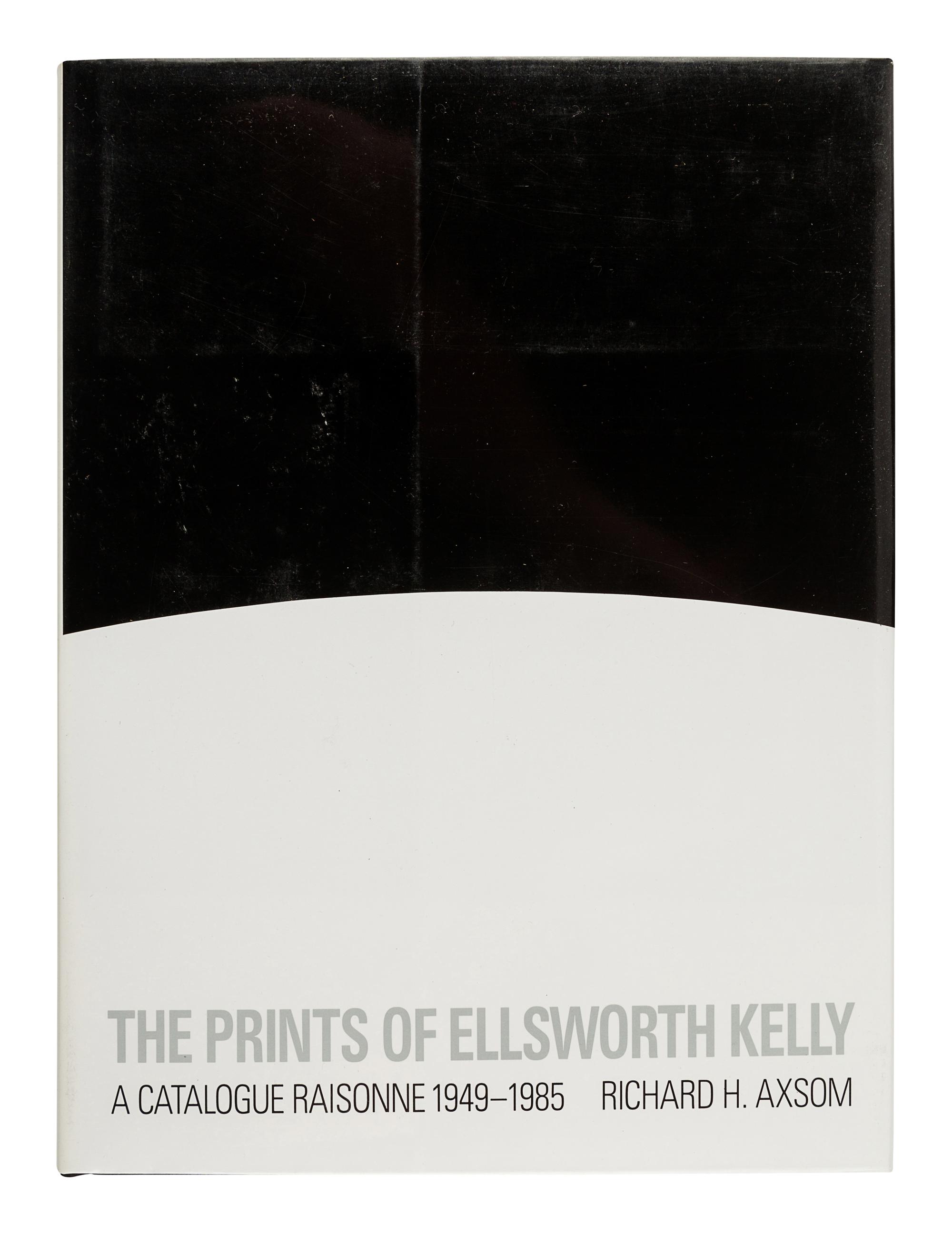 [KELLY, Ellsworth (1923-2015)]. AXSOM, Richard H. The Prints of Ellsworth Kelly: A Catalogue Raisonne 1949-1985. New York: Hudson Hills Press, 1987.