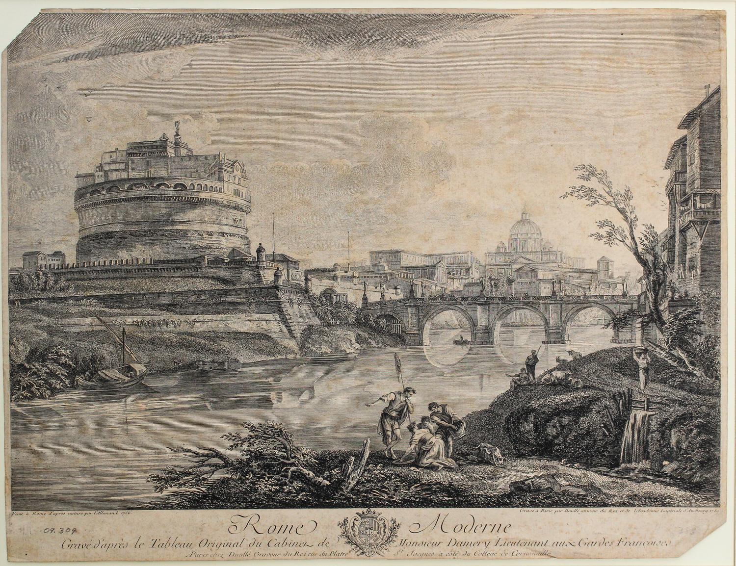 A Group of French Engravings, (18th/19th century), including 7 works by Anne-Philiberte Coulet, 23 total.