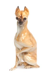 A Nymphenburg Porcelain Figure Height 12 3/4 inches. — 20TH CENTURY