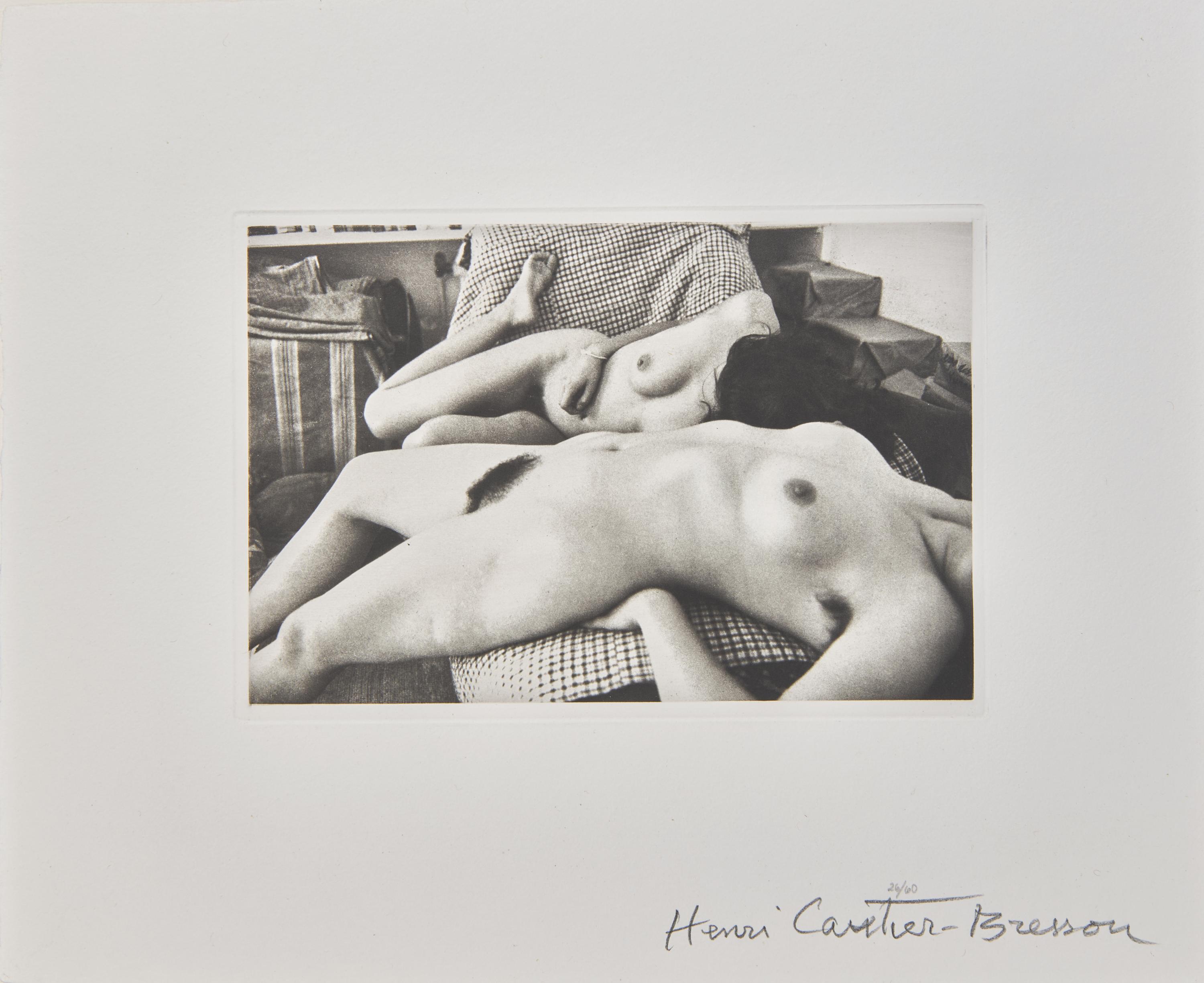 Cartier-Bresson, Henri (1908-2004), photographer. -- Baudelaire, Charles (1821-1867). Portfolio for Three Poems from Les Fleurs du Mal. New York: The Limited Editions Club, 1997.