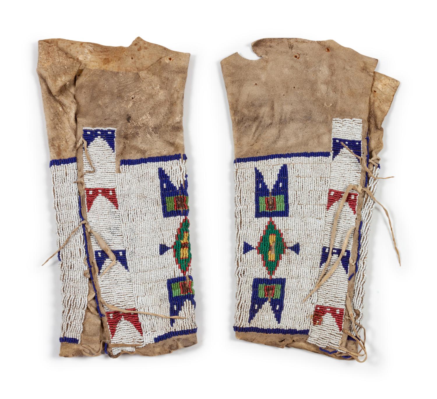 Sioux Child's Beaded Hide Leggings
