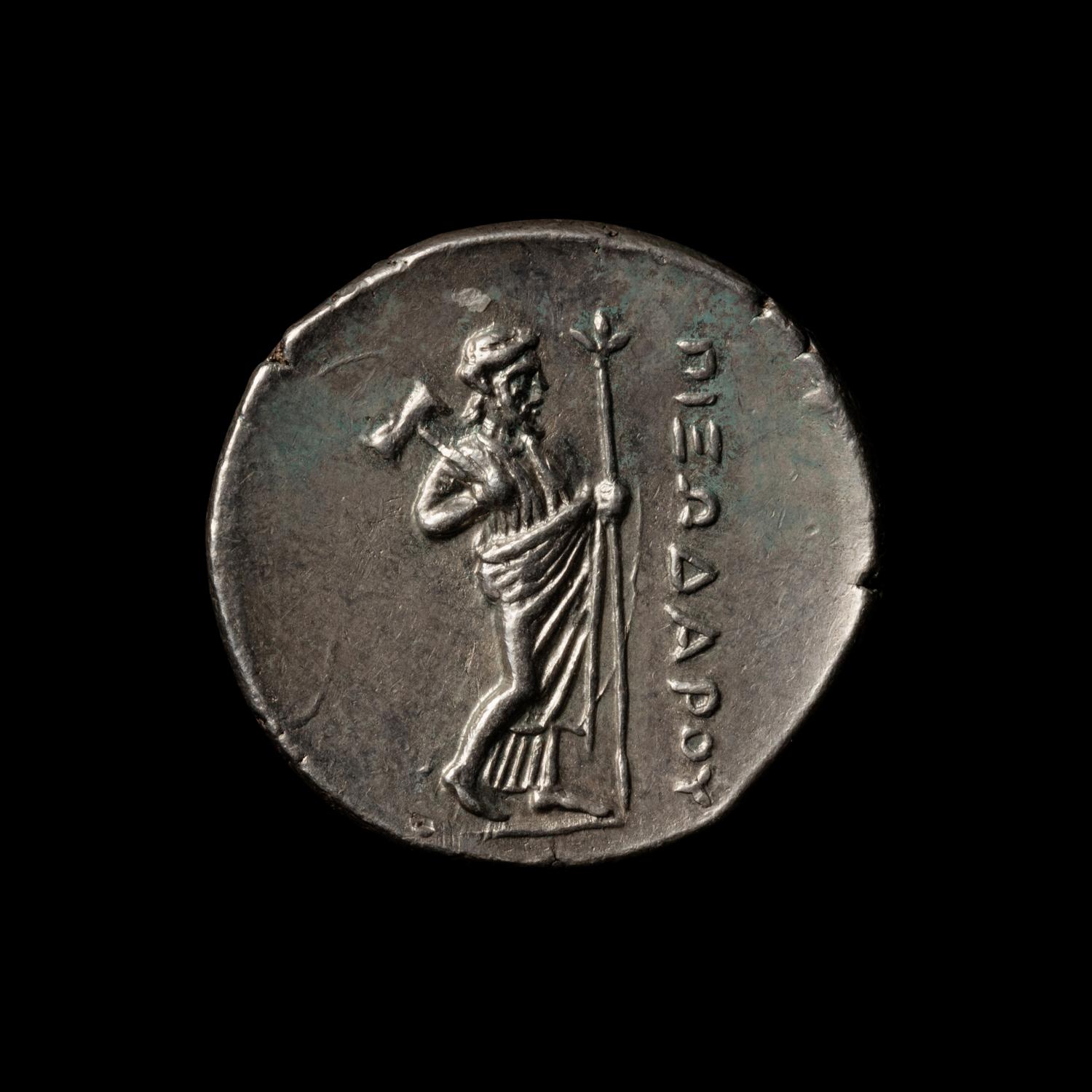 [ANCIENTS] CARIAN SATRAPS. Pixodaros (340-334 BC). Ar Didrachm. (7.0 g, 20mm)