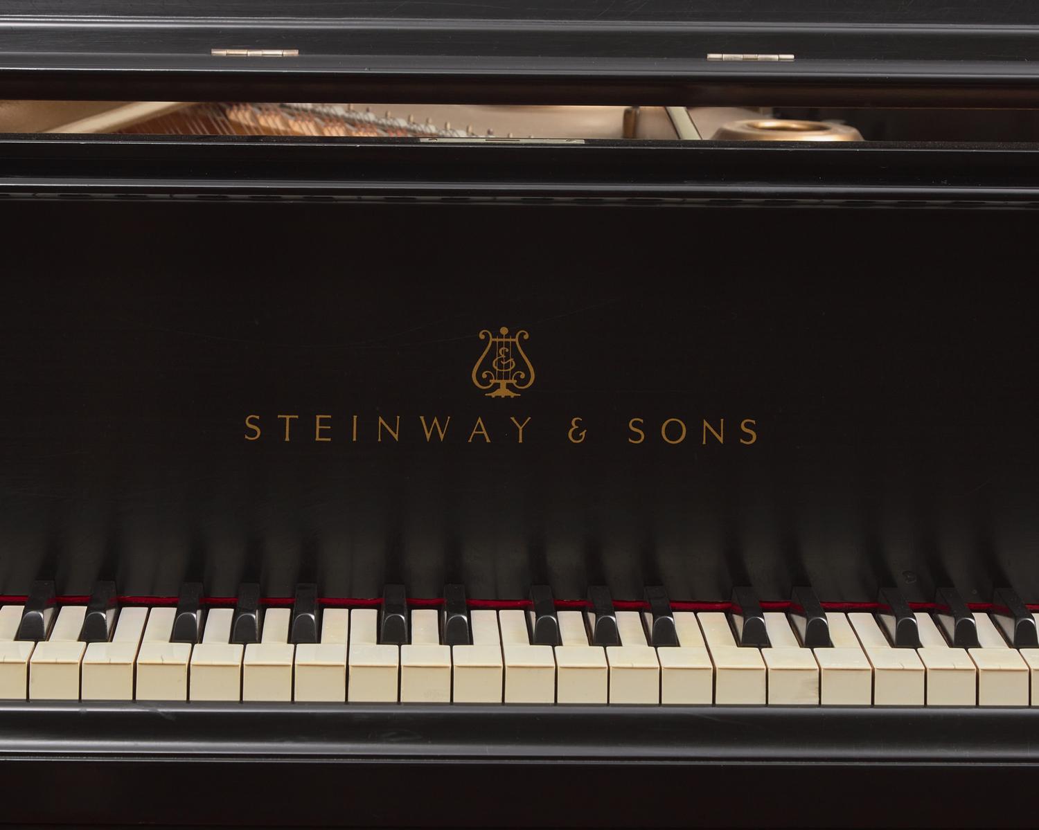 A Steinway and Sons Grand Piano in Ebonized Case, #234337, Model A (1924)