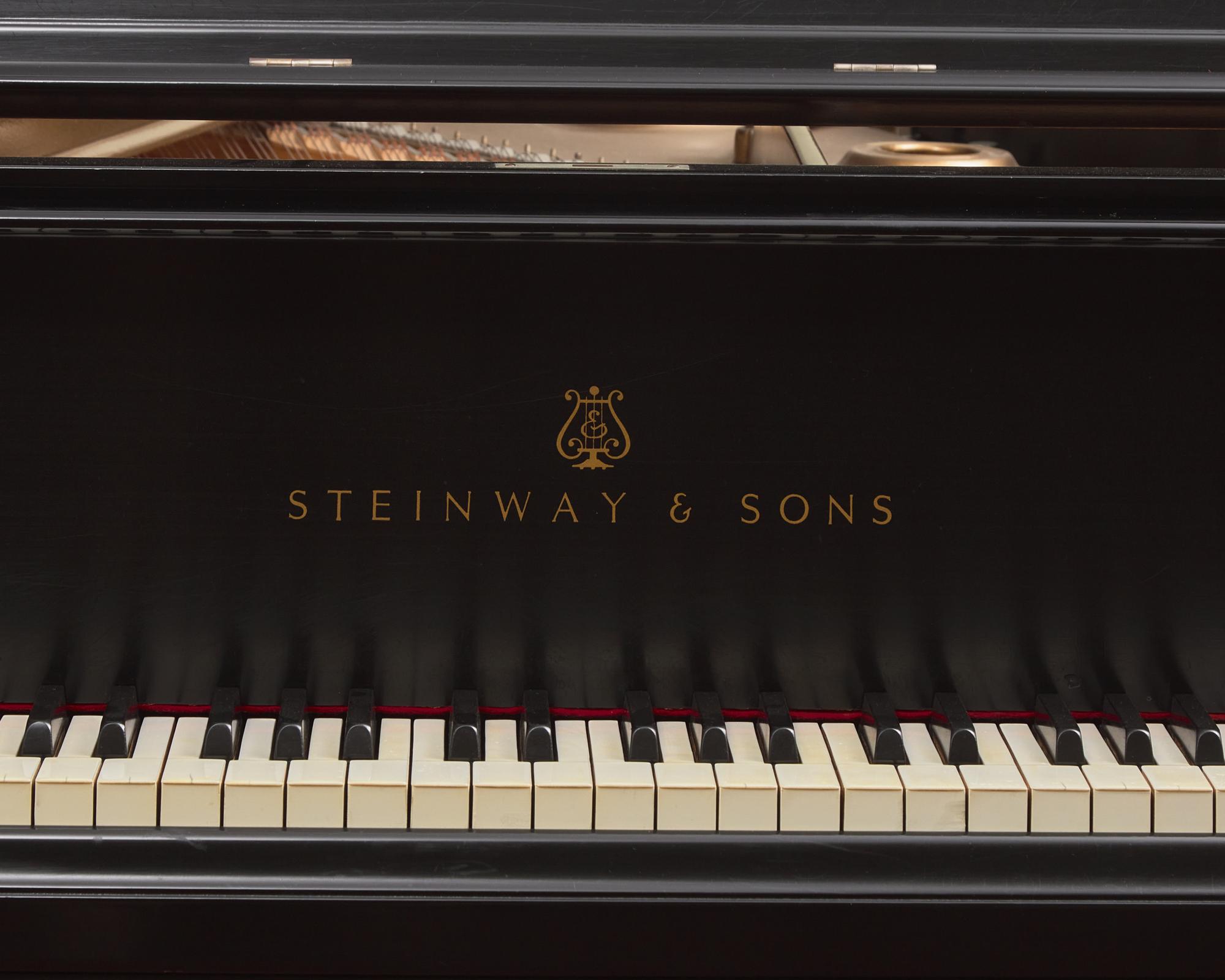 A Steinway and Sons Grand Piano in Ebonized Case, #234337, Model A (1924)