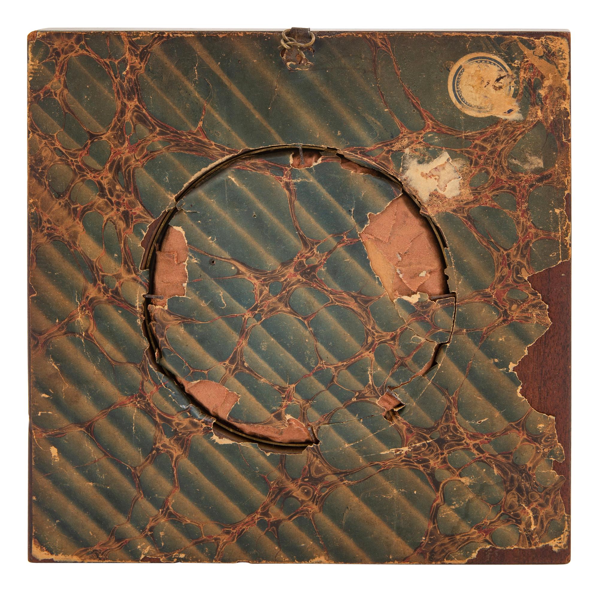 A Continental Bronze Portrait Medallion