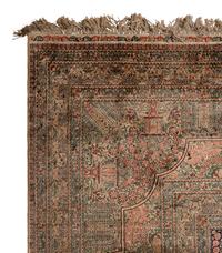 A Qum Silk Rug