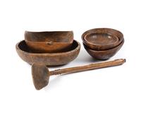 A Group of American Wood Bowls