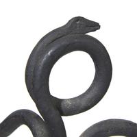A Group of Four Arts and Crafts Wrought Iron Fireplace Tools