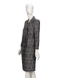 Valentino, Bouclé Tweed Skirt Suit