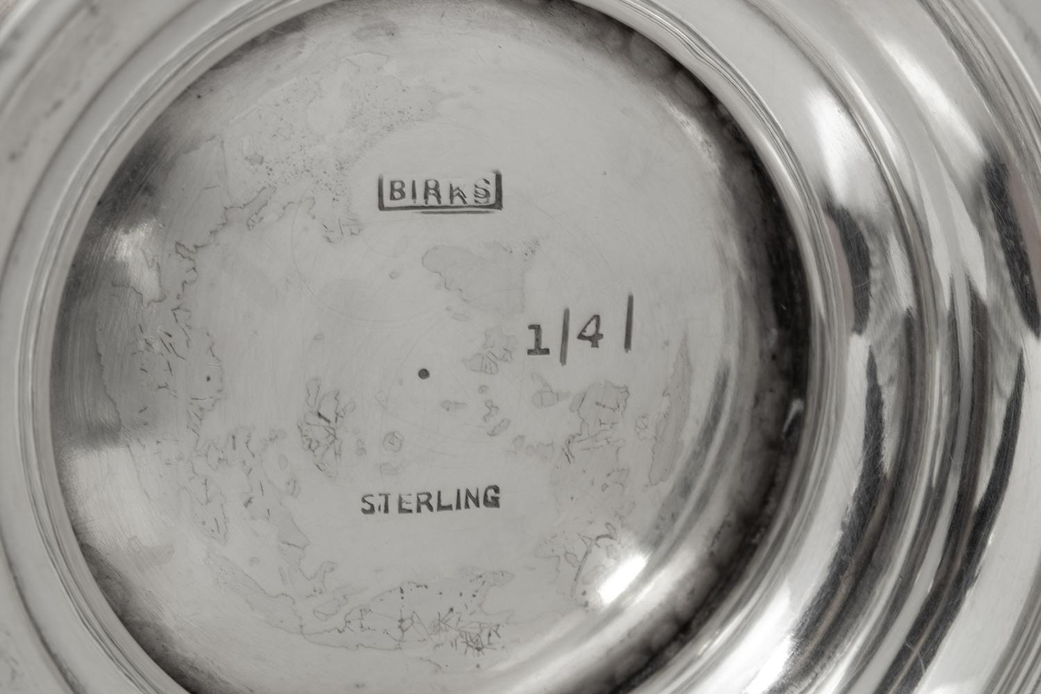 A Canadian Silver Five-Piece Tea and Coffee Service