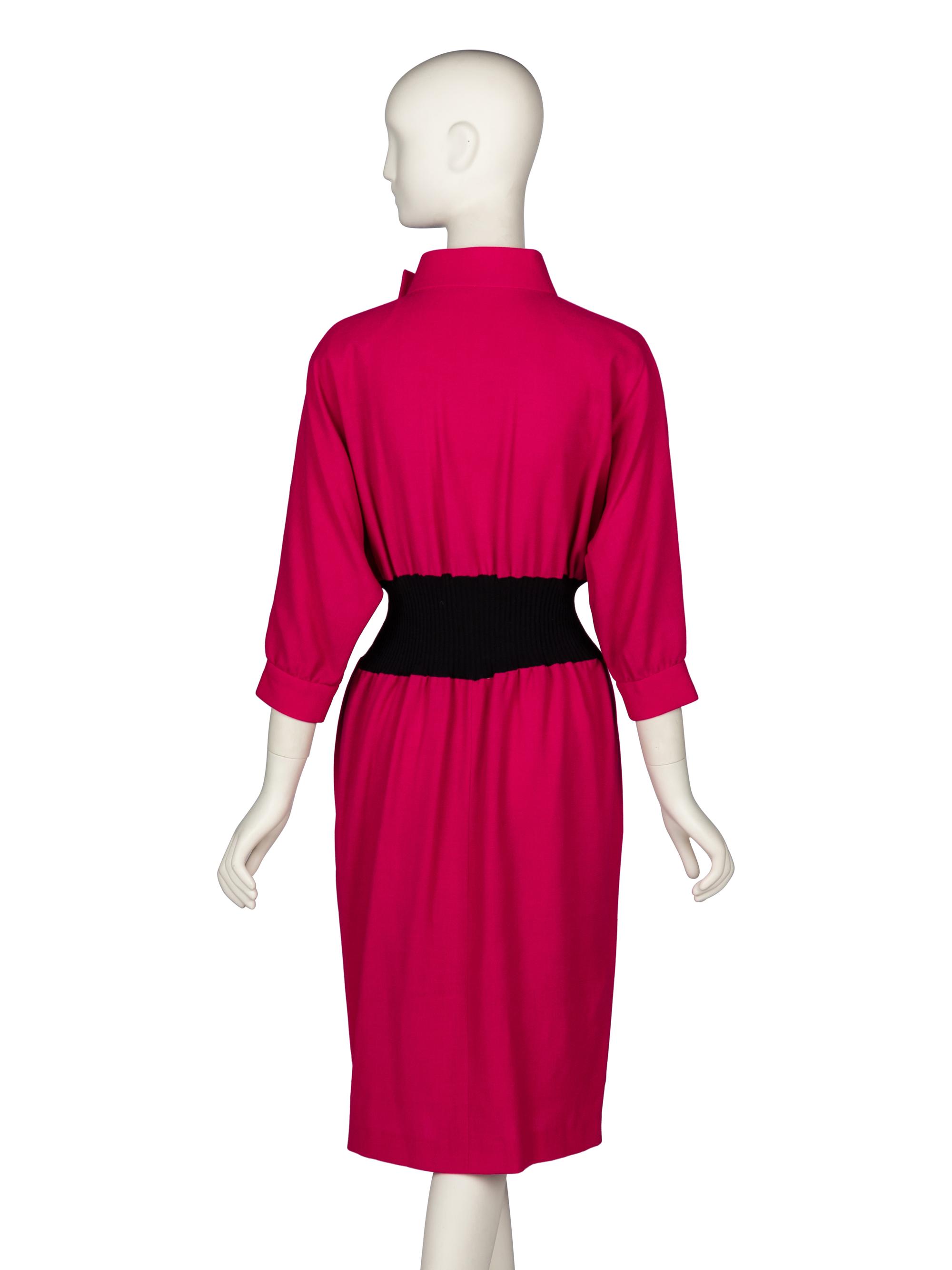 Pierre Cardin, Pink Dress, Fall 1985