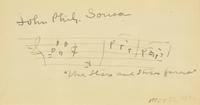 [Americana] Howe, Julia Ward, Irving Berlin, John Philip Sousa, Samuel F. Smith, and George F. Root. Display of Signed Patriotic Song Lyrics