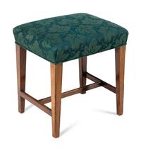 Two George III Style Mahogany Library Chairs