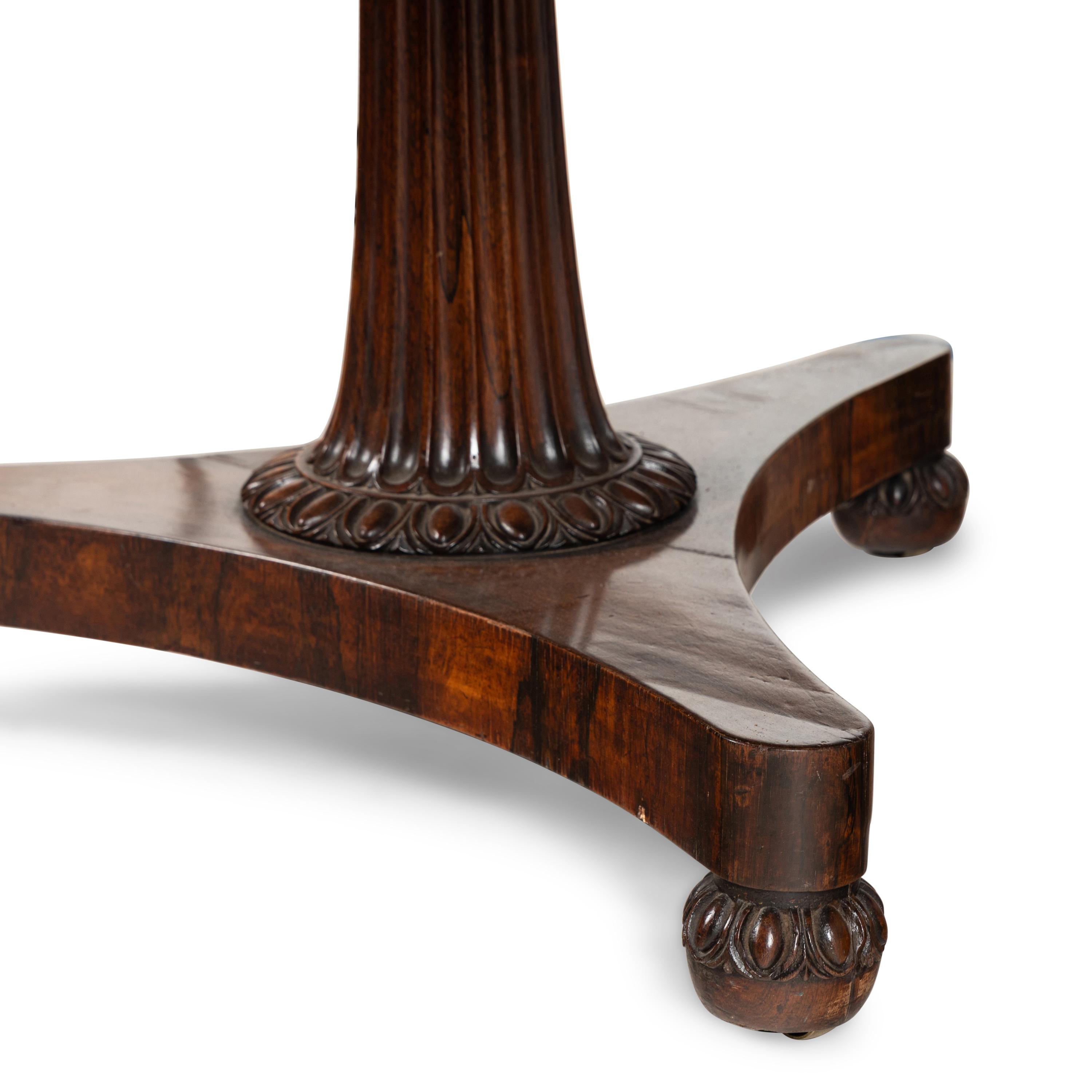 A William IV Rosewood Breakfast Table