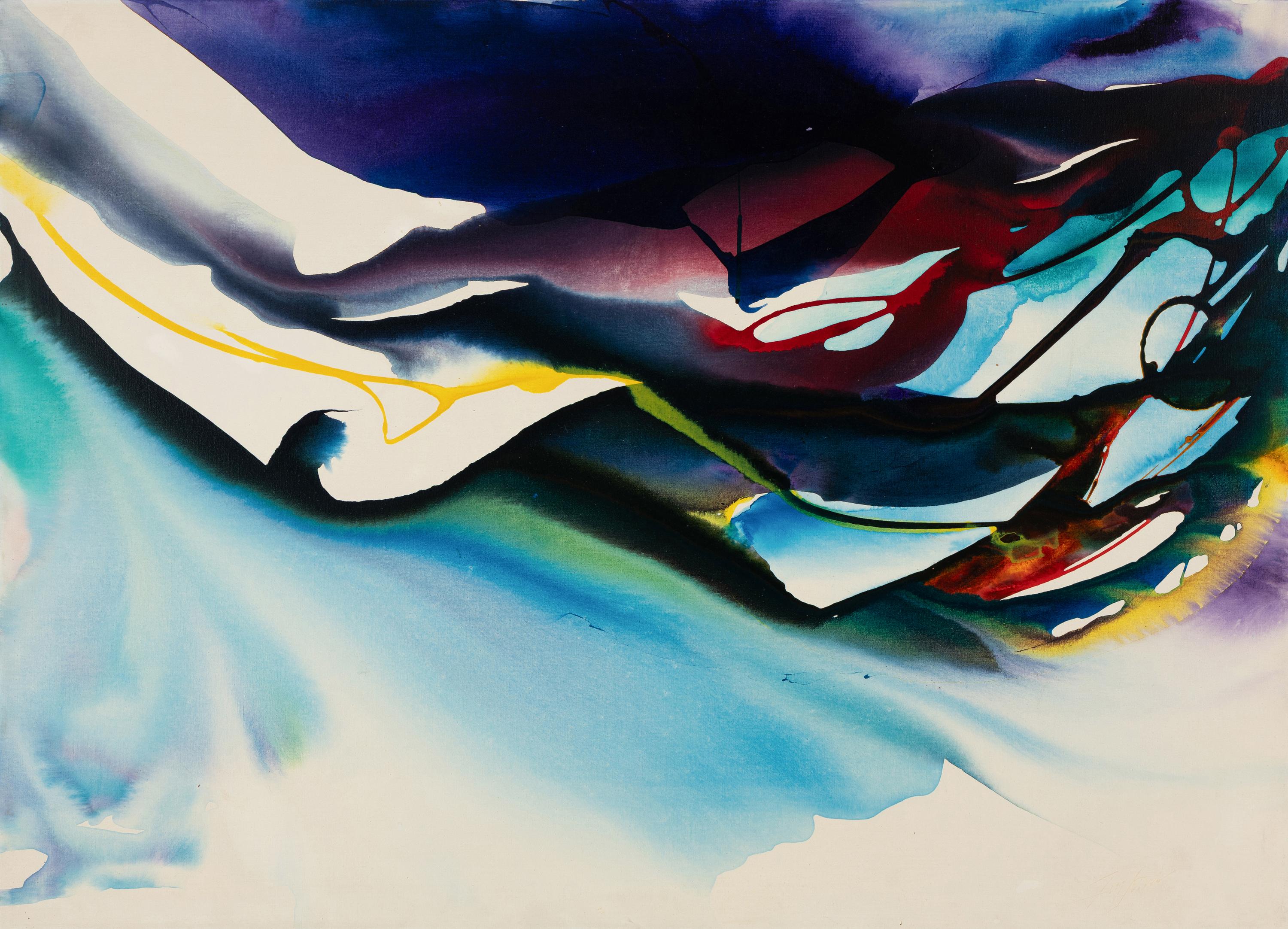 Paul Jenkins (American, 1923-2012) — Phenomenon Over Falling, 1966