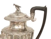 A Danish Silver Coffee Pot