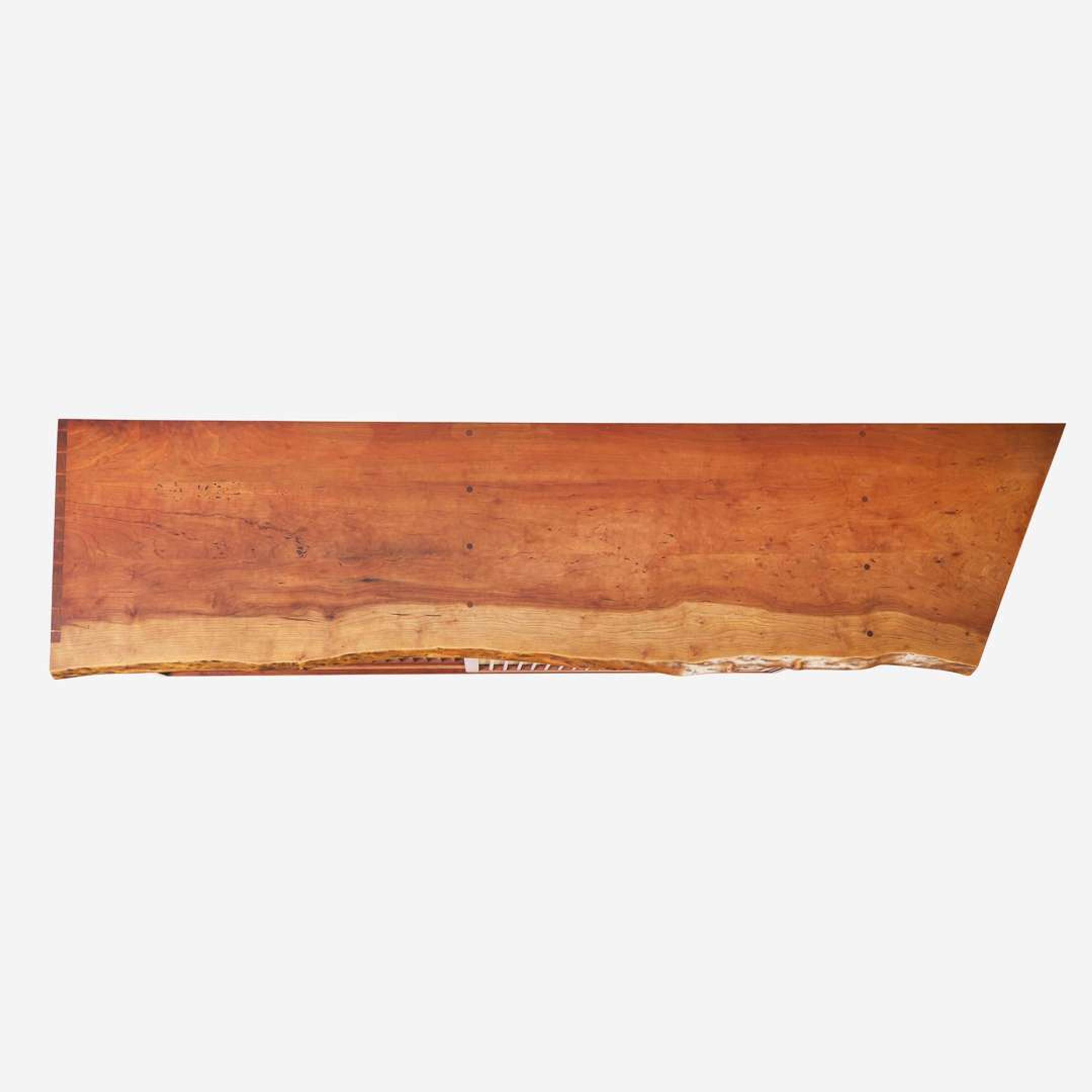 George Nakashima (American, 1905-1990) Fine Double Sliding-Door Cabinet, New Hope, Pennsylvania, 1960
