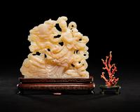 Two Chinese Hardstone Carvings