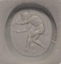 An Etruscan Carnelian Scarab with the God Nethunus