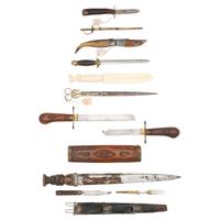 Lot of 8 Assorted Ethnographic Knives