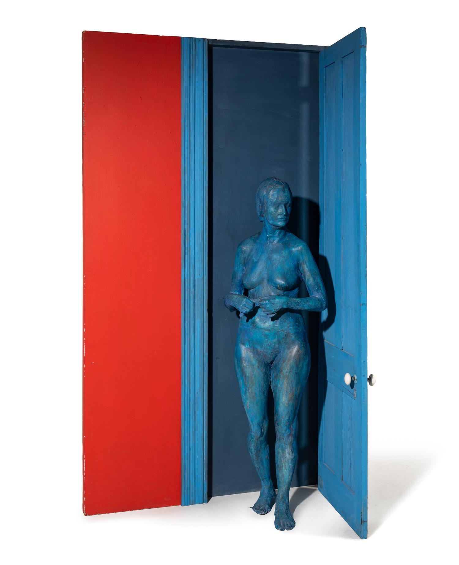 Blue Girl Behind Blue Door, 1977