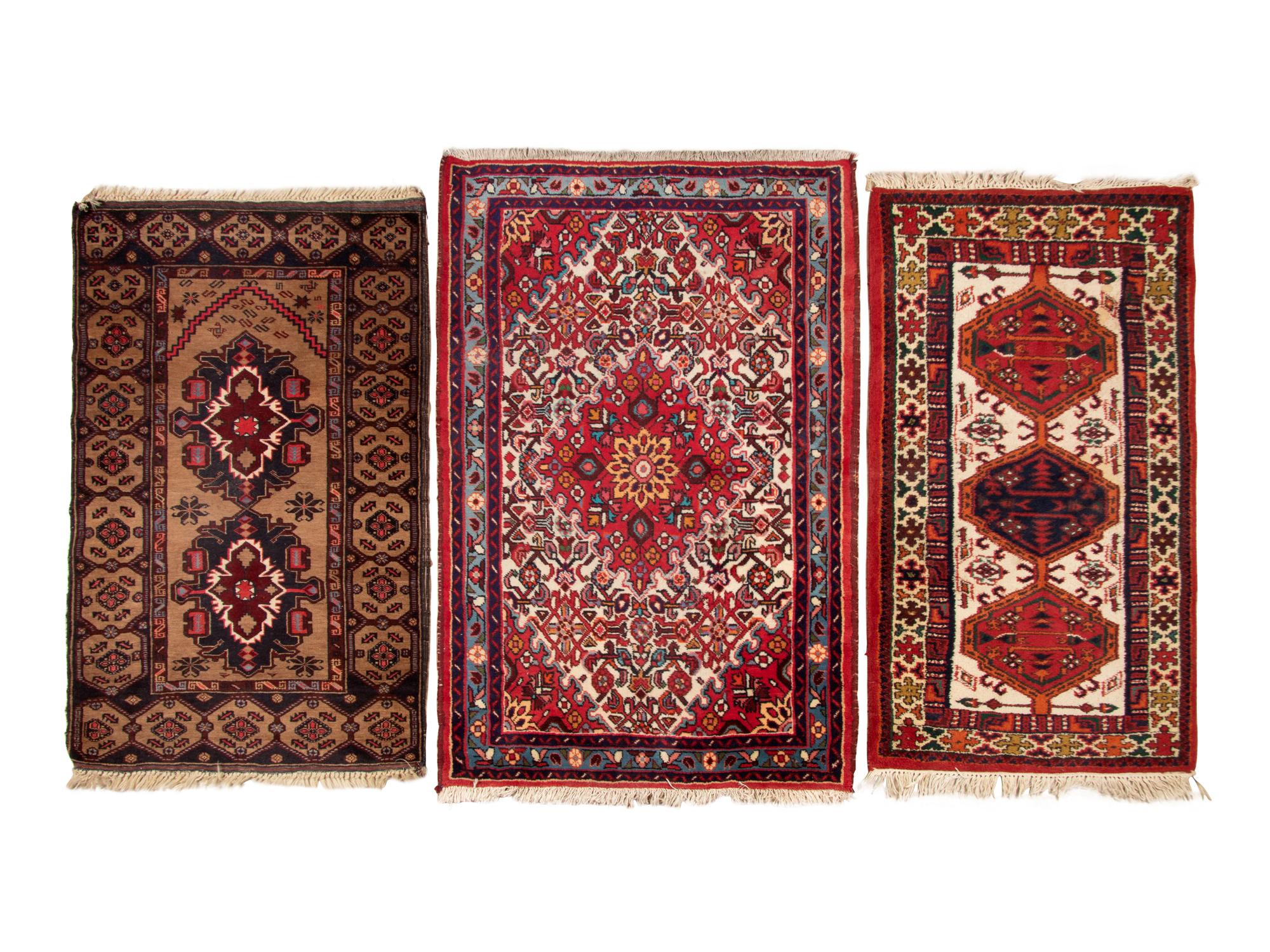 Three Wool Rugs