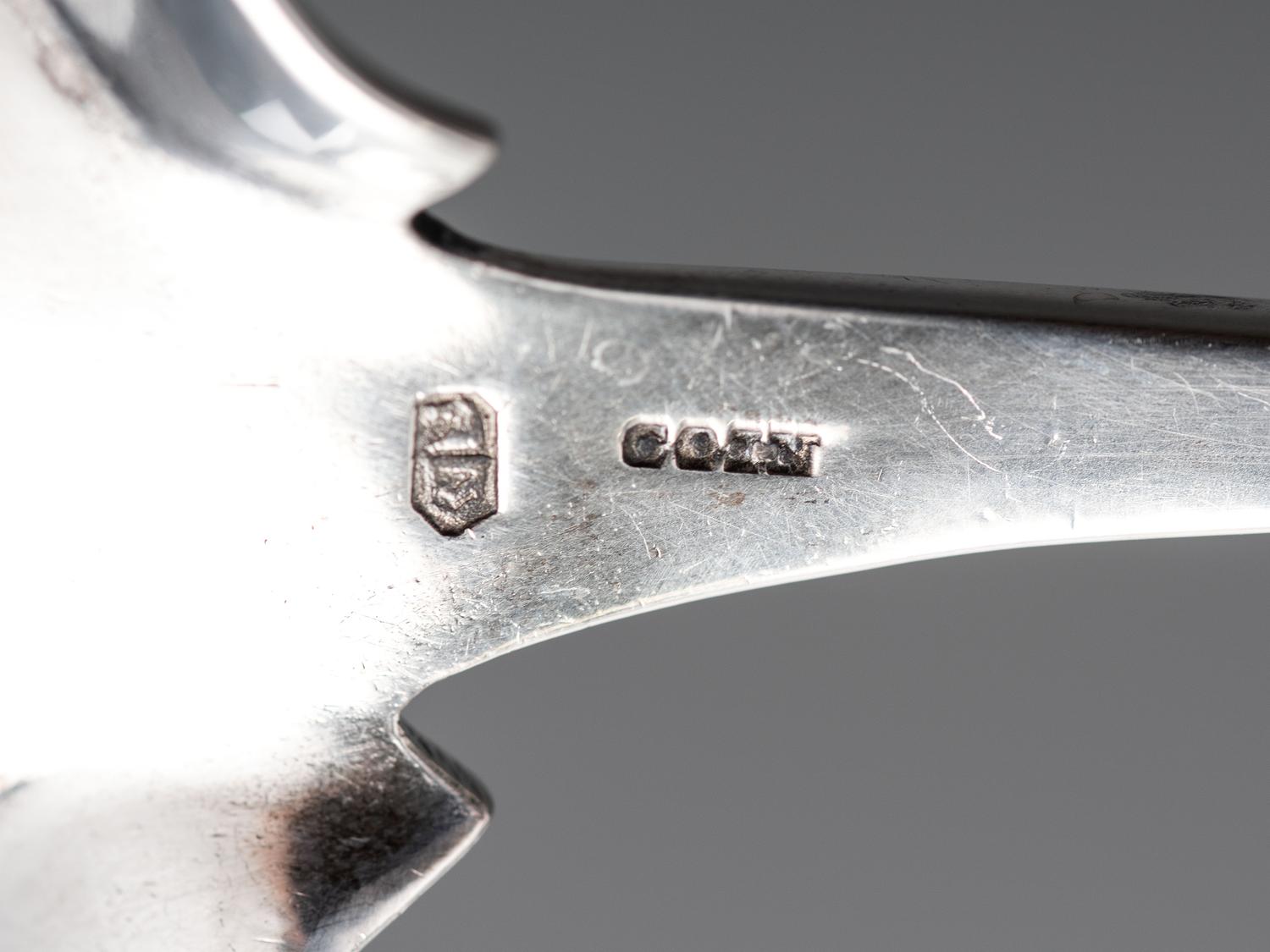 An American Silver Punch Ladle
