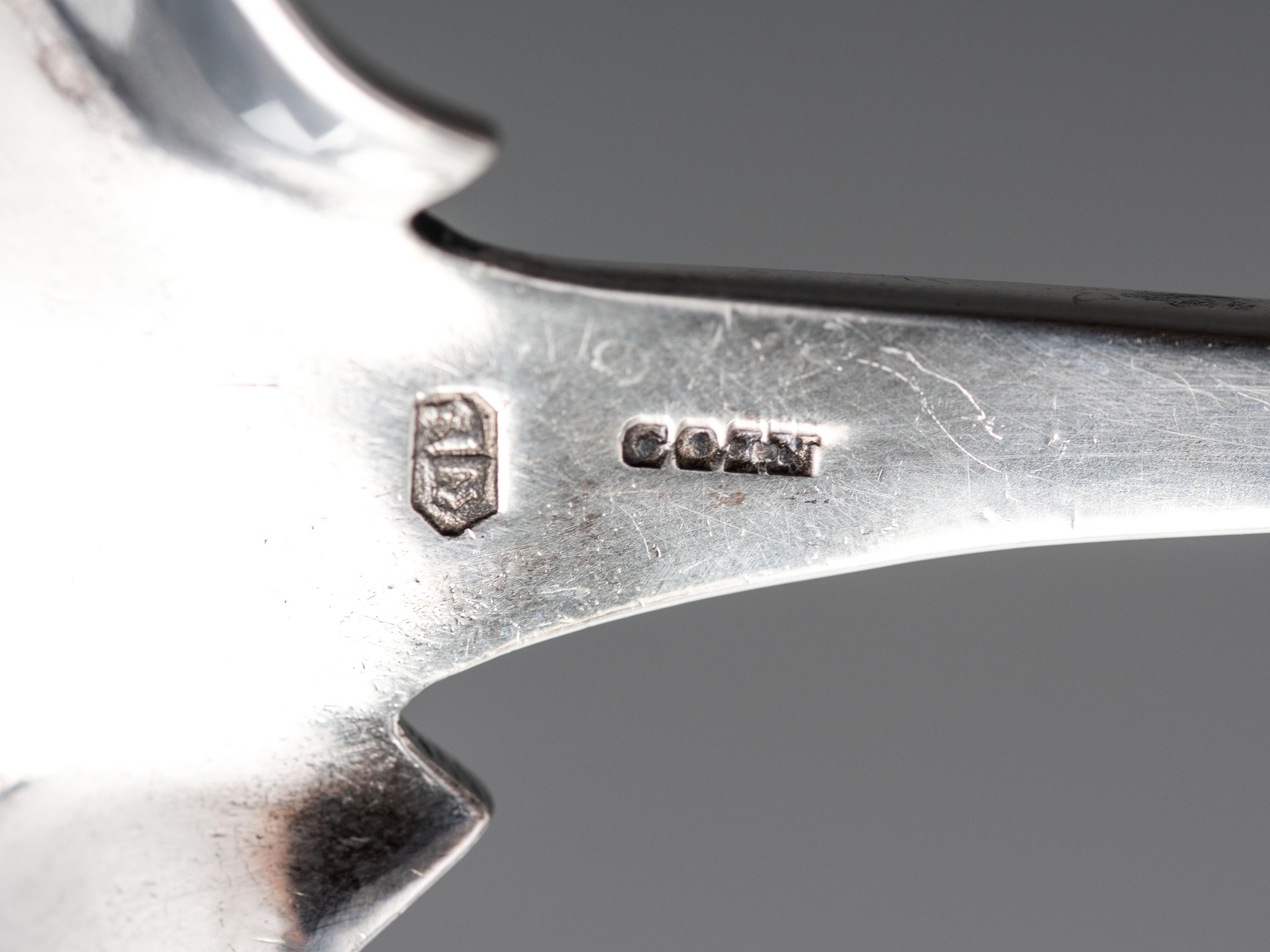 An American Silver Punch Ladle