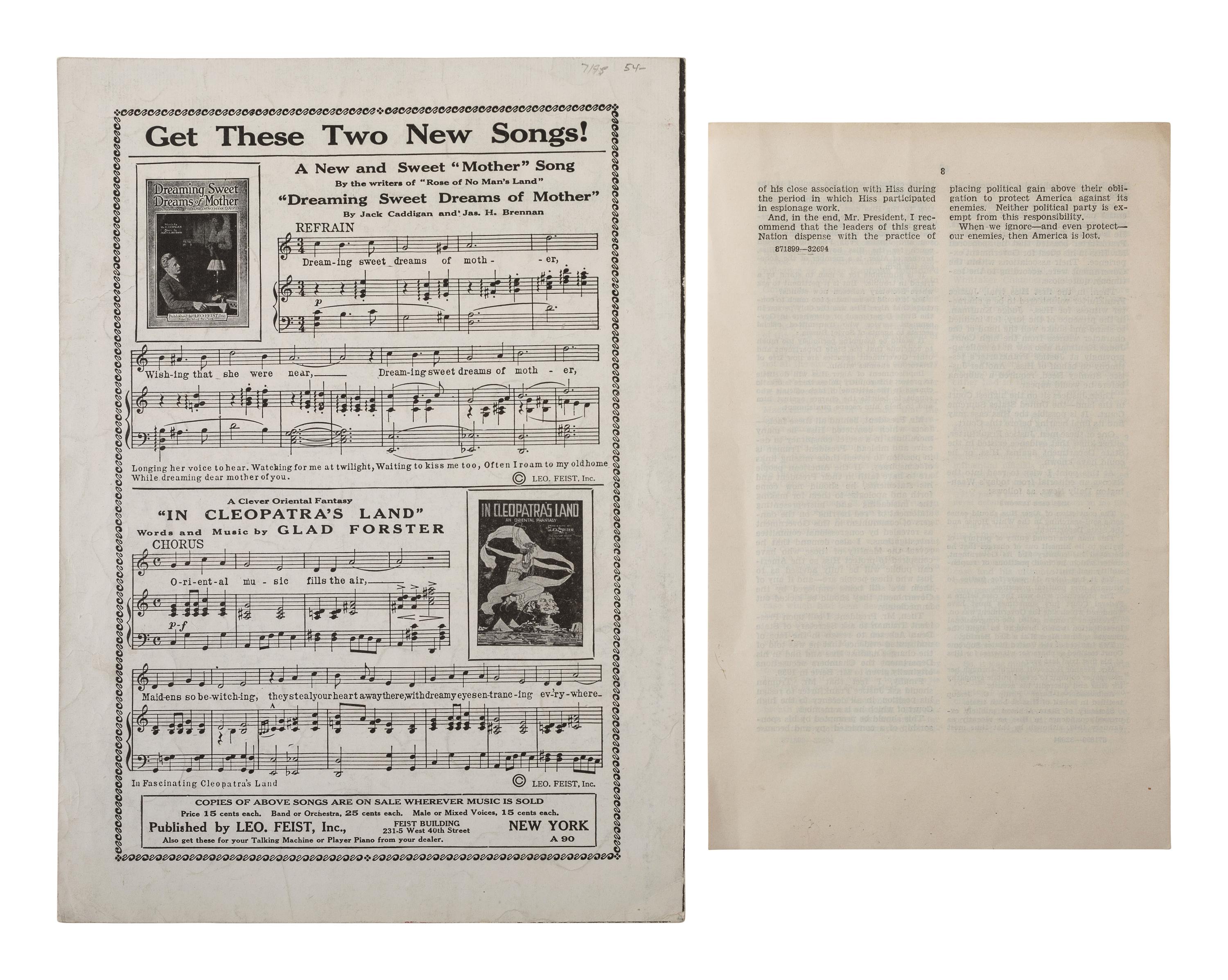 [SOCIALISM] -- [COMMUNISM]. Ephemera from early-20th century far left and progressive politics.