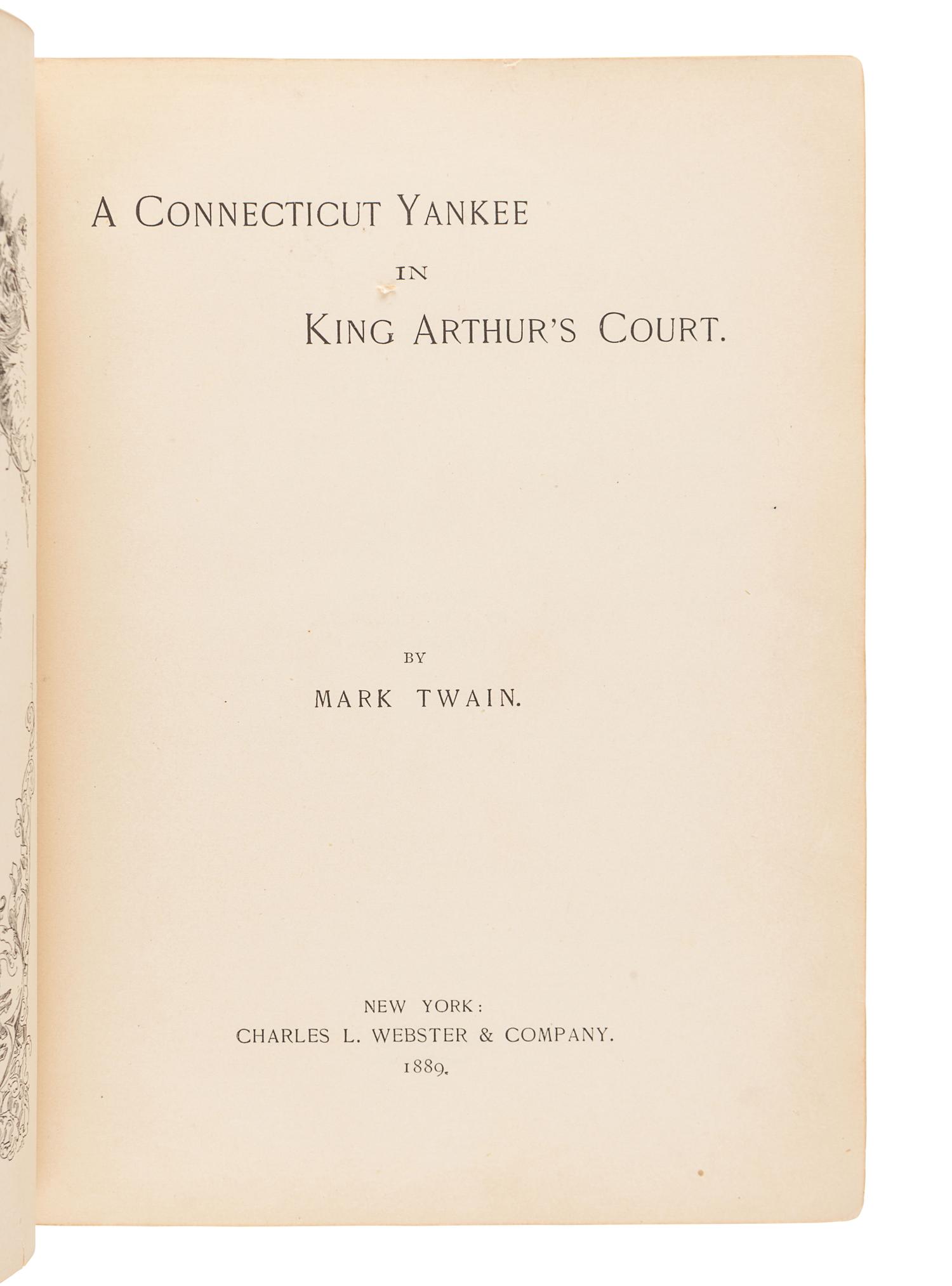 CLEMENS, Samuel ("Mark Twain") (1835-1910). Mark Twain's Sketches, New and Old. Hartford and Chicago: The American Publishing Company, 1875.