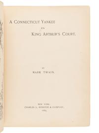 CLEMENS, Samuel ("Mark Twain") (1835-1910). Mark Twain's Sketches, New and Old. Hartford and Chicago: The American Publishing Company, 1875.