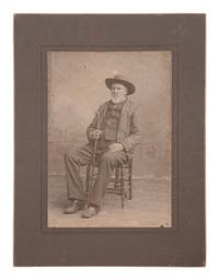 [TEXAS]. 6 photographs and documents related to military subjects in early Texas state history.