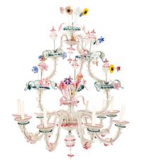 A Murano Glass Chandelier