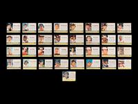 A Near Set of 1961 Post Cereal Baseball Cards (172/200)