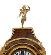 A Louis XV Gilt Bronze Mounted Walnut Bracket Clock