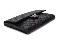Chanel Clutch in Black Caviar Leather