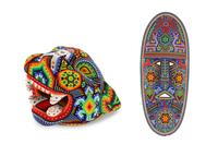 Huichol Beaded Masks