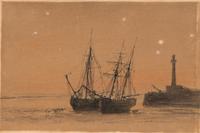Fisherfolk on Hastings Beach and At Low Tide