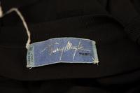 A Thierry Mugler Black Knit Dress,