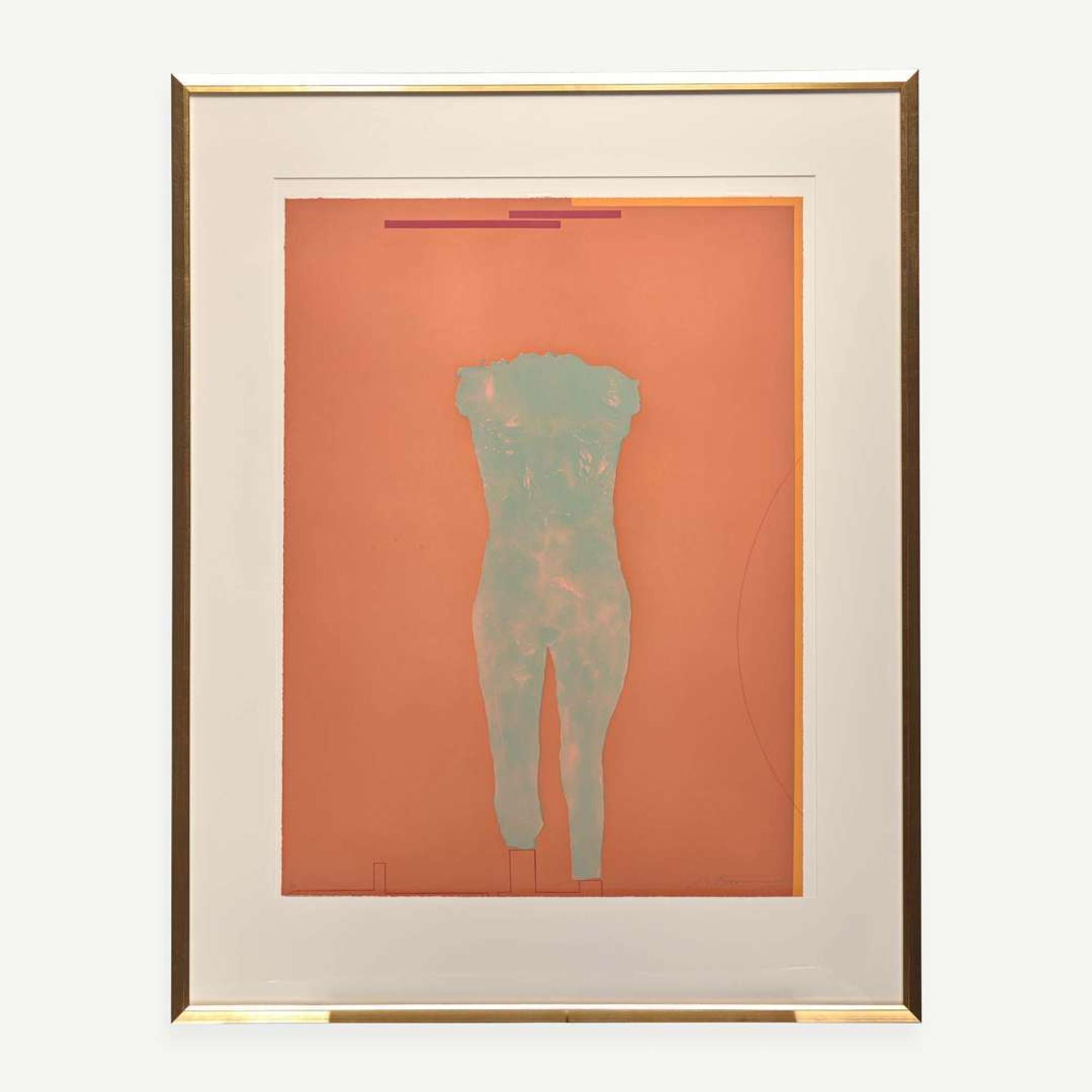 Nathan Oliveira (American, 1928-2010) Torso II