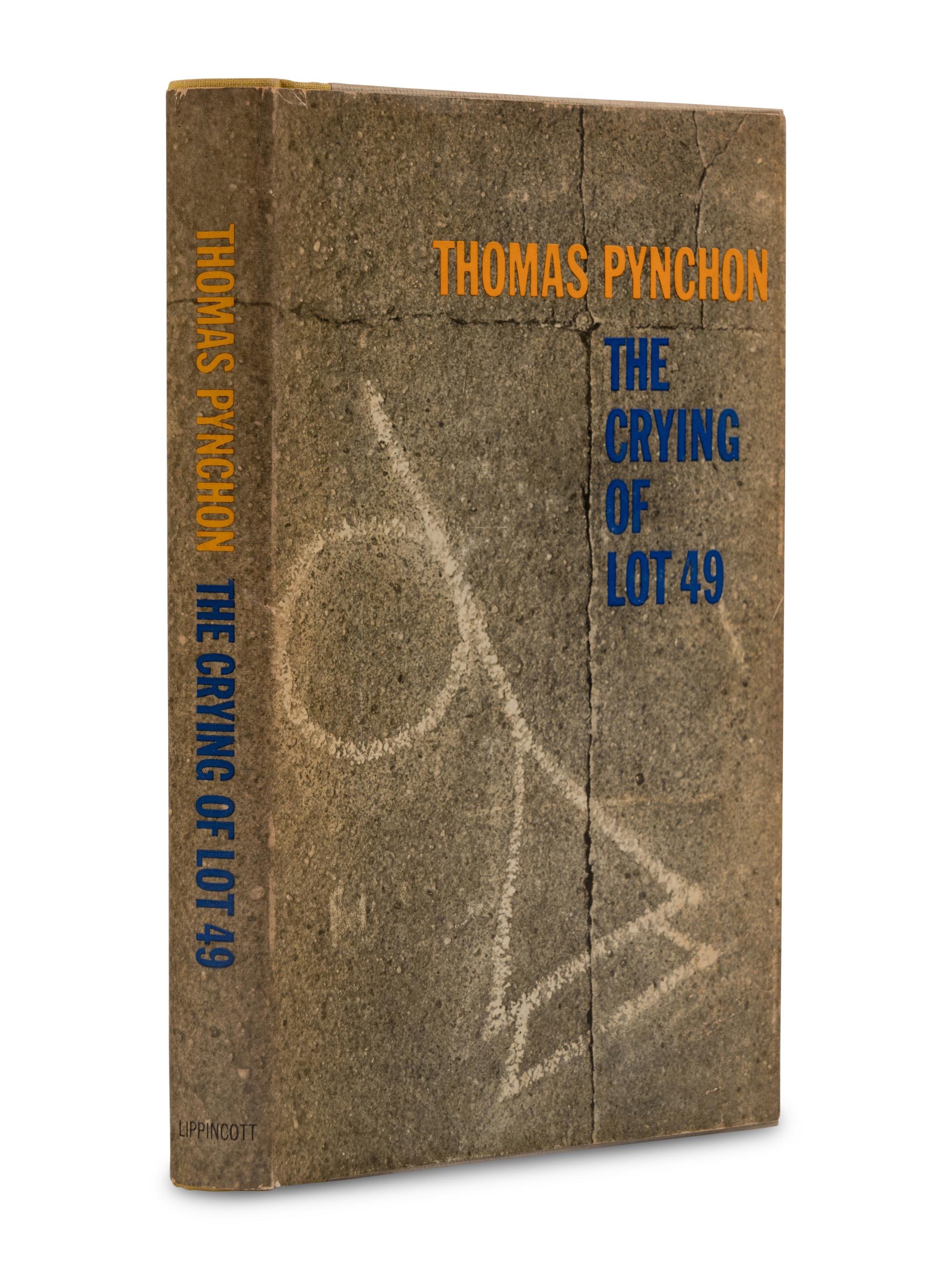PYNCHON, Thomas (b. 1937). The Crying of Lot 49 . Philadelphia and New York: J.B. Lippincott Company, 1966.